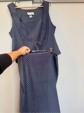 Vintage D.J. Summers 2-Piece Set 💙💛